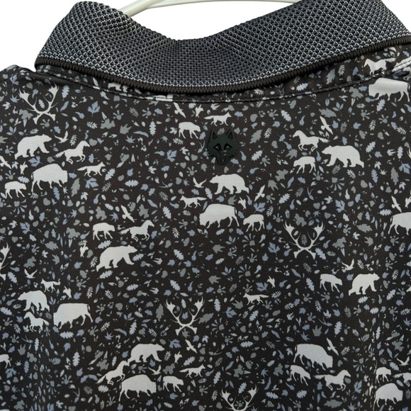 Greyson Buffalo Solider Golf Polo - Matterhorn - Size XL - Picture 11 of 14